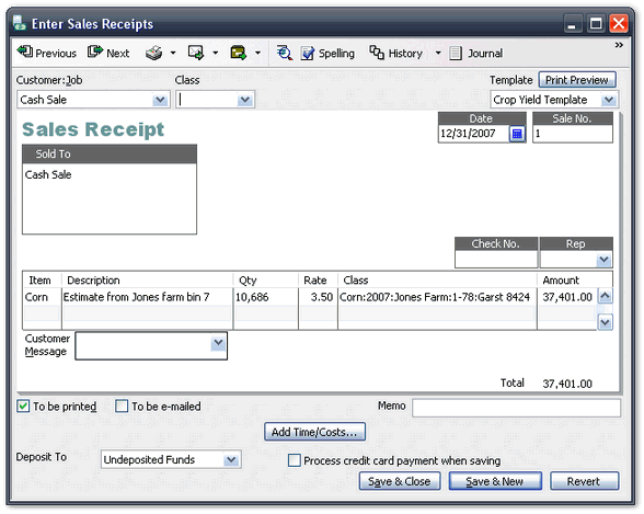 Working with the Example > 2. Explore lists and transactions in QuickBooks