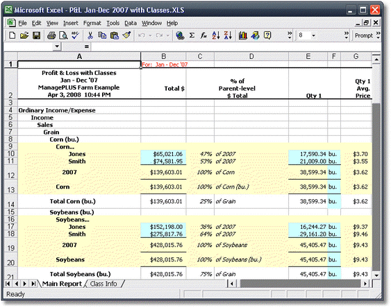 officetime export to excel